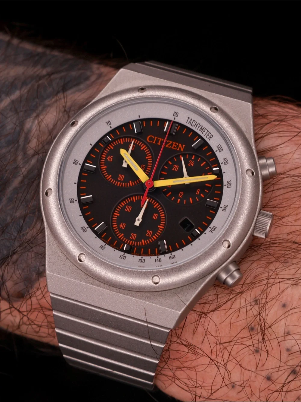 Citizen eco-drive (Solar Watch) Chronograph Special Edition NEW w/Box and Papers